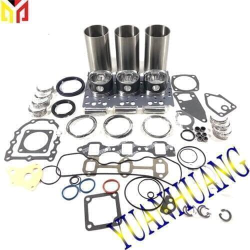 3T84 3T84HLE Engine Rebuild Kit Overhual Repair Gasket Set For Yanmar Takeuchi TB25 Excavator 3T84HLE-TB Motor