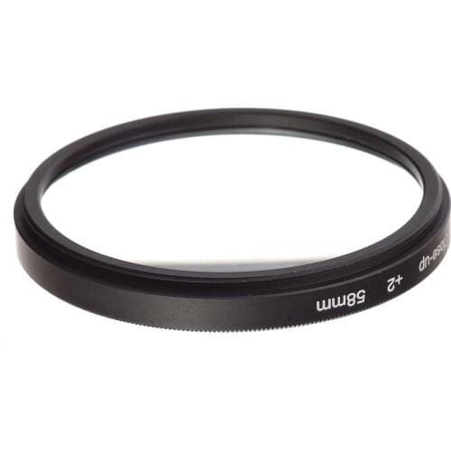 RISE(UK) 58mm Close-Up +2 Macro Lens Filter for Nikon Canon SLR DSLR Camera