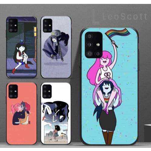 Cute cartoon adventure time marceline Phone Case For Samsung A40 A31 A50 A51 A71 A20E A20S S8 S9 S10 S20 Plus note 20 ultra