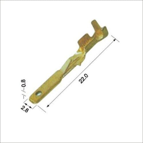 Male connector female wire connector terminal Plugs socket Fuse box Wire harness Soft Jacket DJ614-2.8A