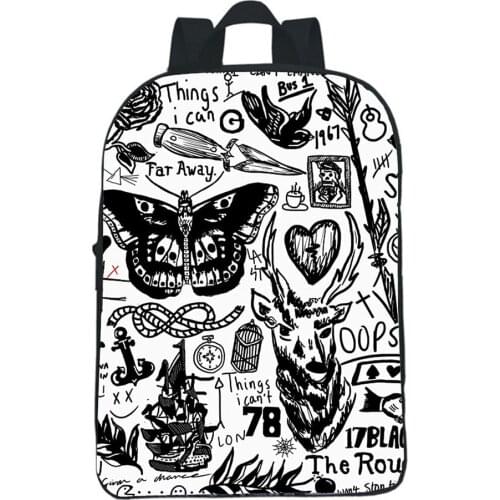 Casual H Styles Backpack Boys Girls School Bag Kindergarten Rucksack School Bag Children Daily New Star Singer Knapsack