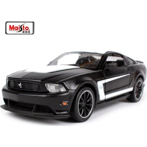 Maisto 1:24 Ford Mustang Boss 302 Sports Car Diecast Model Car Toy New In Box Free Shipping 31269
