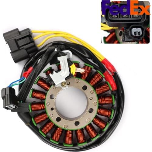 Topteng Alternator Coil Stator For Honda TRX 500 520 Fourtrax Foreman FE FM 2014-2021 31120-HR4-A42 Motorcycle Parts