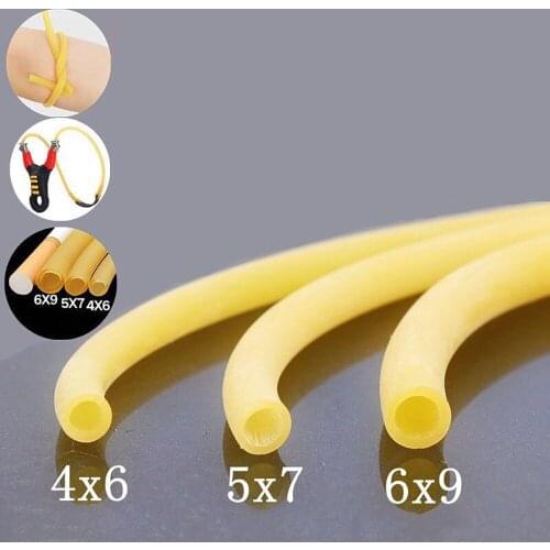 3M,5M,8M Outdoor Latex tube High Elastic Rubber Tube Sling Shot Stretch Band High Resilient-ID x OD-3*5/4*6/5*7/6*9-Multi-useful