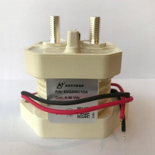 Electric vehicle bus car charging vacuum 200A dc contactor