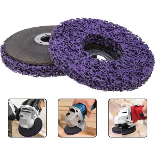 1PC Sanding Wheel Paint Rust Removal Grinding Disc Stainless Steel Polishing Wheel Angle Grinder Accessories,16mm Inner Hole