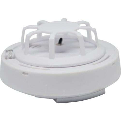 10 PCS Factory sale heat detector temperature alarm fire sensor wired 12VDC for warehouse stock room security protection