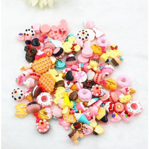 20pcs/lot flat back resin cartoon character resin cake,DIY resin craft accessories fashion resin cabochons