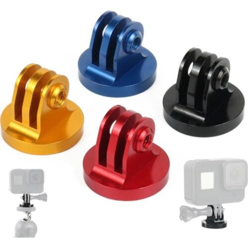 1pcs For Gopro Tripod Mount Adapter 1/4 Thread Adapter Aluminium Alloy for Go Pro Hero 8 7 6 5 4 3+ Action Camera Accessories