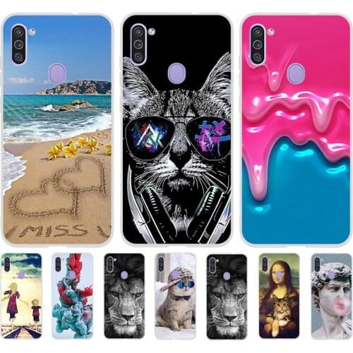 B Case For Samsung Galaxy A11 Cases Full Protection Soft Silicon TPU Back Cover For Samsung M31 Bumper M11 Protective Funda
