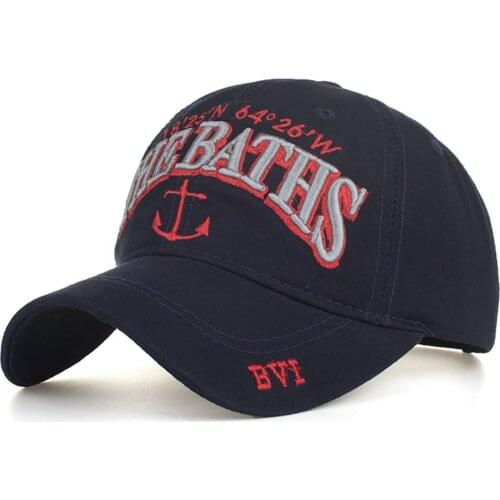 New Style Arrive Snapback Navigation Adjustable Boat Anchor Letters Embroidered Outdoor Breathable Street Sunblock Baseball Cap