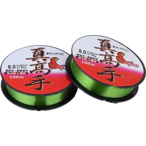 100m Fluorocarbon Fishing Line Leader Wire Fishing Cord Accessories The Flurocarbone Winter Rope Fly FishLines High Quality