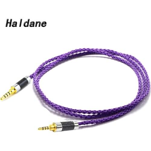 Haldane HIFI 4pin XLR/2.5mm//4.4mm Balanced Headphone Upgrade Cable for Fostex T60RP T20RP T40RPmkII T50RP Headphones