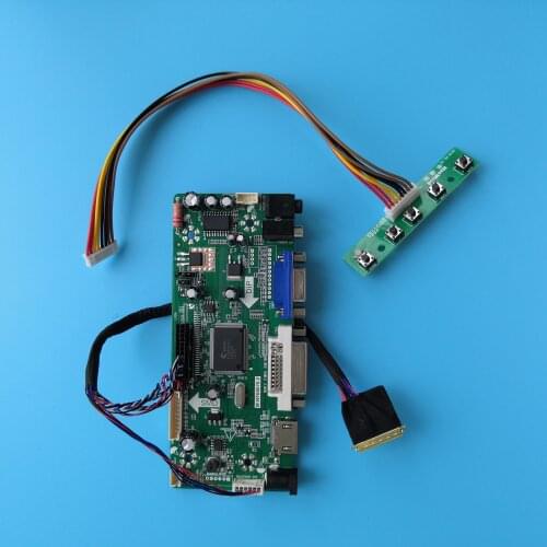 Kit For LP154WE3/TLB2 Audio card DIY 1680X1050 Controller board HDMI VGA DVI Panel 15.4" Screen Monitor 40pin LVDS LED LCD