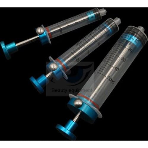 Cosmetic plastic fat negative pressure device fat transplantation water injection needle titanium alloy large and small booster