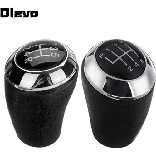 Leather MT Gear Shift Knob for Mazda 3 5 6 Series for Mazda MX-5 CX-7 Coche GearShift Shifter Lever Stick Pen Arm Vites Topuzu