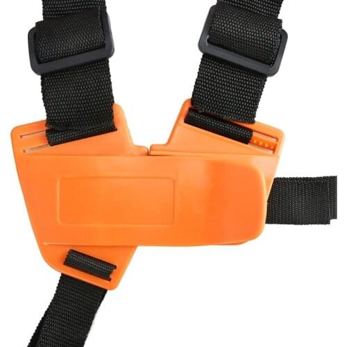 M4YC Trimmer Shoulder Strap Weed Eater Strap Trimmer Harness Easily Adjustable Double Shoulder Mower Belt for Garden Cutter