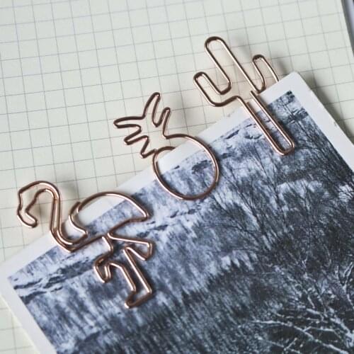 Trend element paper clip cartoon clip