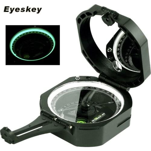 Eyeskey Professional Geological Compass Lightweight Military Compass Outdoor Survival Camping Equipment Pocket Compass