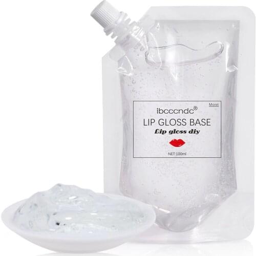 Transparent Lip Gloss Base Oil DIY Liquid Lip Glaze Base Moisturizer Gel Handmake Lipstick Lipgloss Lips Cosmetics Makeup 100ml