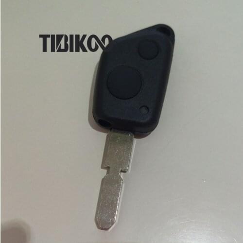 Replacement Key Shell 2 Buttons Fix For Peugeot 406 Remote Key Cover Case