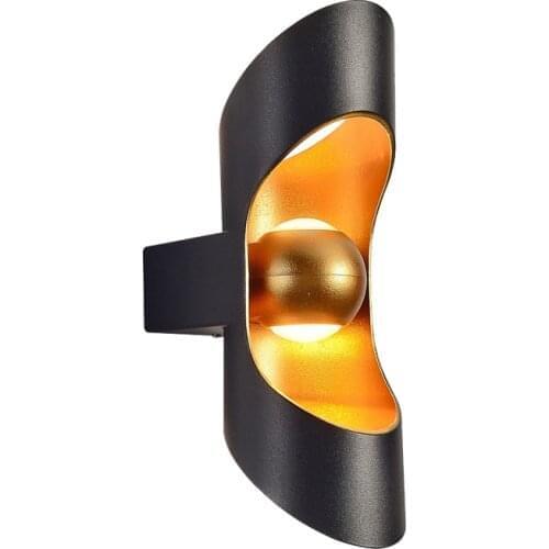LED Outdoor Wall Lamps Waterproof Aluminum Wall Lights Porch Garden Corridor Wall Sconce Indoor Wall Light