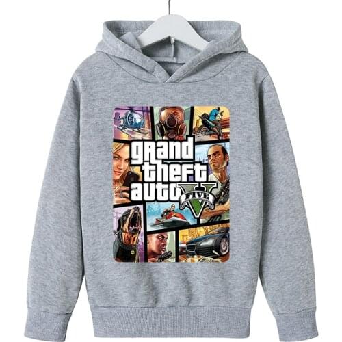 Grand Theft Auto GTA 5 Oversized hoodies Long Sleeve Street Style hooed jacket coat High Quality Unisex gta5 game sweatshirt