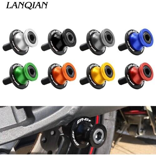 Motorbike screw Motorcycle M10 M6 M8 stand screws Swingarm Spools slider for kawasaki ER6F ER-6F