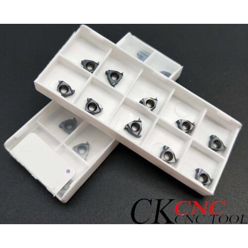 10pcs 11IR A55 LDA CNC lathe internal thread Carbide inserts for steel, stainless steel