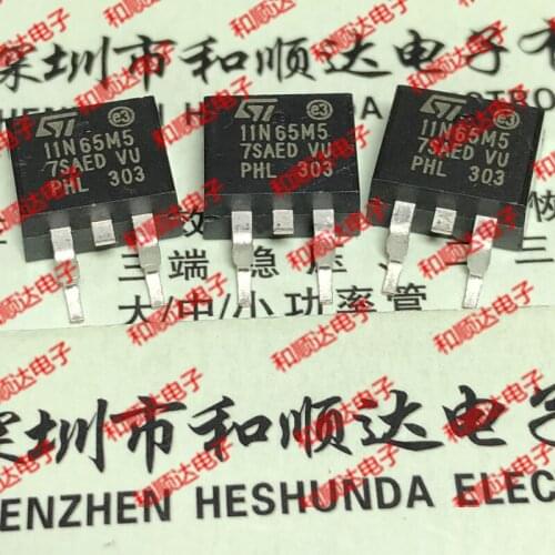 10pcs/lot 11N65M5 STB11N65M5 Brand new original stock TO-263 710V 9A
