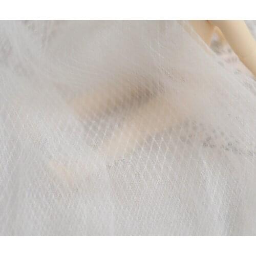 10 yard Fashionable Mesh Lace Fabric Diamond Mesh Fabric Wedding Fabric For Sewing Dress and Girl‘s Tulle Skirt