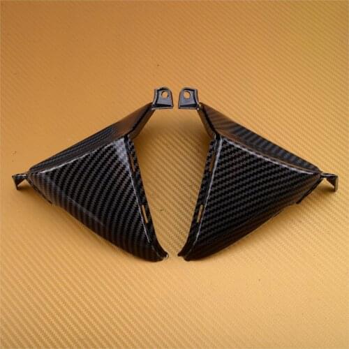 2Pcs Motorcycle Headlight Cover Fairing Trim Accessories fit for Honda CBR 600RR F5 2007 2008 2009 2010 2011 2012