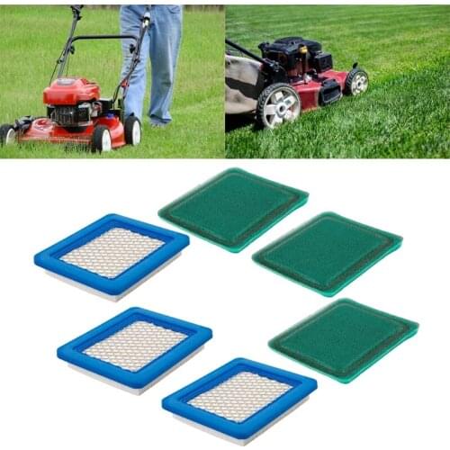 Easy to Store Air Cleaner Foam Filter 3 Pieces Suitable for Most Lawn Mower/ Tractor Filter Strong Adsorption