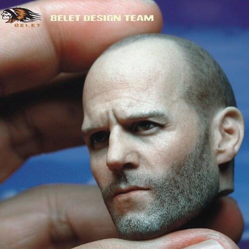 BELET BT012 1/6 Jason Statham Head Sculpt for 12inch Action Figure DIY