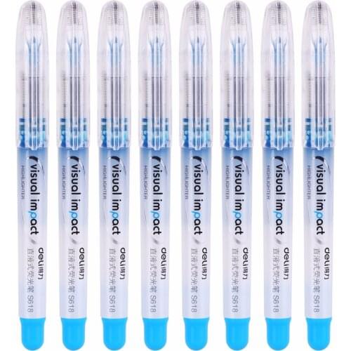 DL S618 color fluorescent pen learn to read key circle stroke marker pen