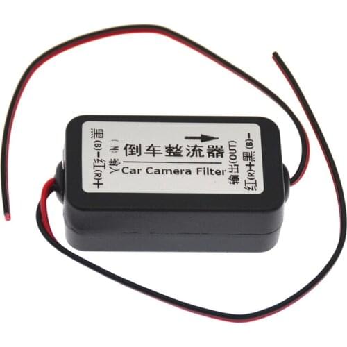 DC12V Car Truck Backup Rear View Camera Power Relay Filter Capacitor for Cars