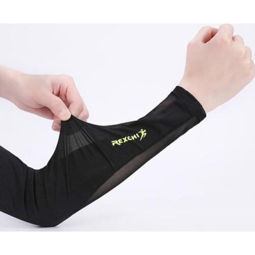 Cool Sleeves Sports Riding Sleeves for Men and Women Outdoor Sports Equipment Anti-Ultraviolet Non-Slip Fluorescent Sleeves