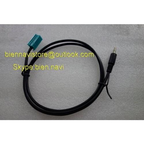 Car modification CD tail line AUX wire plug Audio power cable for Renault AUX CLIO 2005-2011 Models Radio Removal
