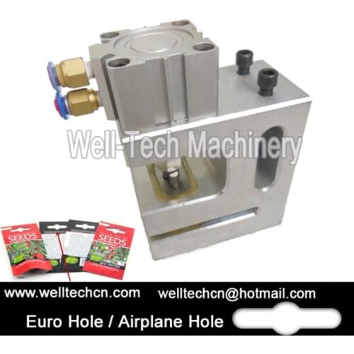 Customizable Airplane Hole Puncher Pneumatic Punch Machine Sizes 30mm*12mm*6mm Air Butterfly Pneumatic Puncher
