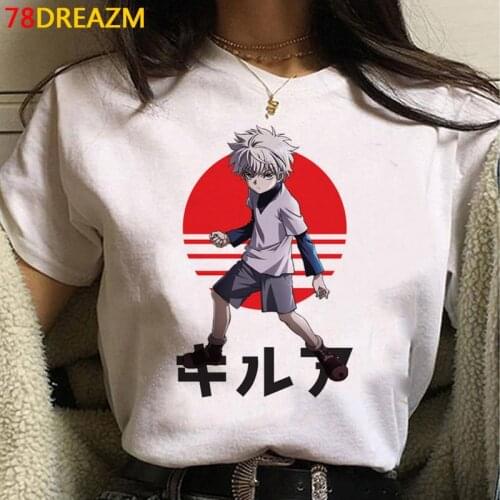 Hunter x Hunter Hisoka Killua clothes top tees men vintage casual 2021 t shirt top tees tumblr