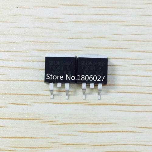 Send free 20PCS STGB19NC60KD GB19NC60KD TO-263 600V 20A New original spot selling integrated circuits