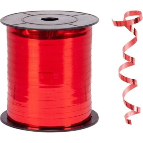 Metallic Red Color Raffia 8 mm X 200 m
