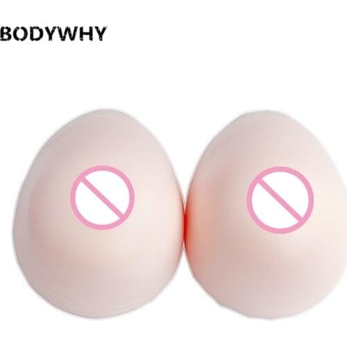 Realistic Shemale Fake Boobs False Breast Forms Crossdresser Boobs Silicone Adhesive Breast Tits for Drag Queen Crossdresser