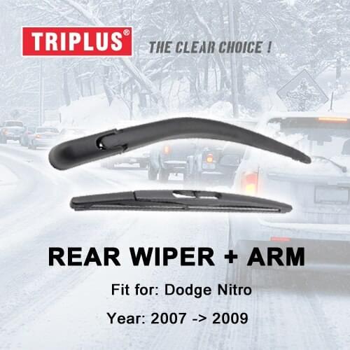 Rear Wiper Arm with Blade for Dodge Nitro (2007-2009) 1pc 11" 280mm Rear Wiper Arm & Rear Wiper Blades