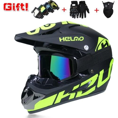 Super-Cool Motorcycle Off-road Helmet ATV Dirt Bike Helmet MTB Downhill Full Face Helmet Free 3 Gifts&a Lot Of Design Capacetes