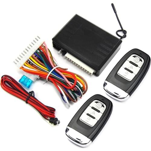 Keyless Entry System Car Alarm Door Central Lock Auto Remote Control Key Locking Power Window Trunk Release Controller Universal