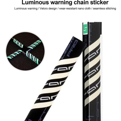 Luminous Road MTB Bike Chain Guard Cover Stickers Bicycle Accessories Cycling Chain Care Stay Posted Protector Warning Stickers