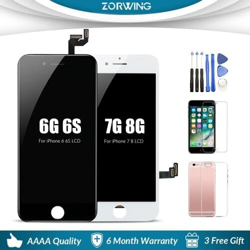 Grade AAA LCD Screen For iPhone 6 6S 7 8 Plus LCD Display + Touch Screen Replacement For iPhone 6 S 5S LCD Ecran Pantalla