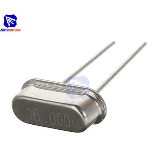 10PCS/Lot 16.000MHZ 16.000M 16M 16MHZ 16 MHZ 16M HZ Crystal Oscillator HC-49S