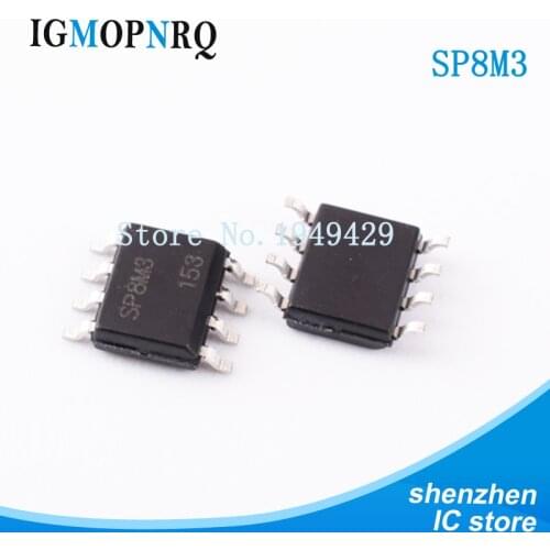 10Pcs SP8M3 SOP-8 MOSFET SWITCHING Nch/Pch 4V New fast delivery